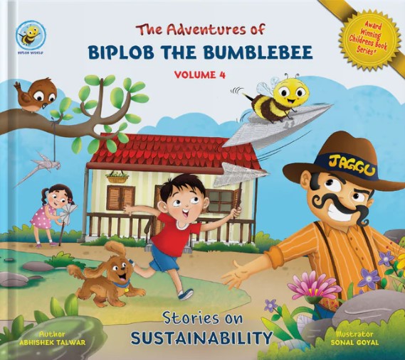 The Adventures Of Biplob The Bumblebee Volume 4 Story Book 